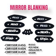 鏡子盲蓋鏡子蓋 CBR150 NINJA 250FI ZX25 R15 R25 全新
