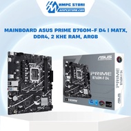 ASUS PRIME B760M-F D4 Mainboard | MATX, DDR4, 2 ram slots, ARGB,