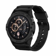 Huawei Watch GT3 46mm / GT2 46mm Carbon Fiber Case + Strap TPU Rotection Shockproof Tali Jam 2in1 Hu