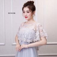 Premium Lace Bridal Bolero Wedding Accessories Bww058