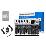 mixer mini bluetoot NEW BAXS MX04BT Audio Mixer equalizer Profesional Mixer audio 4 channel murah 4-