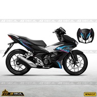 Team Winner X (V2) Model RSX 150 Black and White Car | WNX37 | Win 150 V2 Waterproof Motorcycle Remo