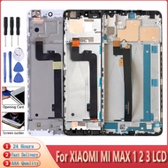 Original LCD For Xiaomi Mi Max 1 2 3 LCD Display Touch Screen Digitizer Assembly Replacement For Mi MAX1 MAX2 MAX3 LCD+Frame