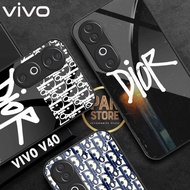Softcase Glass Case Vivo V40 2024 Latest Vivo V40 Mobile Phone Case - Mobile Phone Protector - Mobil