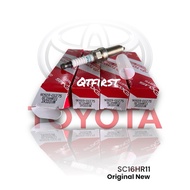 IRIDIUM PLUG-1PC NEW ORIGINAL 90919-01275 DENSO SC16HR11 FOR PERODUA MYVI 1.5cc D20N 2018