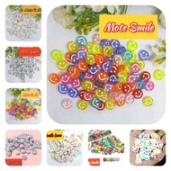 1pcs Smile Beads Perforated Mote/