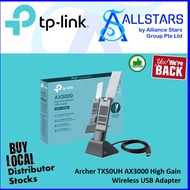 (ALLSTARS : We are Back PROMO) Archer TX50UH AX3000 High Gain Wireless USB Adapter (Warranty 3 Years
