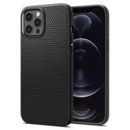 SPIGEN Case for [Liquid Air] iPhone 12 / 12 Pro / 12 Pro Max / 12 Mini / iPhone 11 / 11 Pro / 11 Pro Max Case with Flexible Durable Shock Absorption Compatible with Apple iPhone 12 / 12 Pro / 12 Pro Max / 11 / 11 Pro / 11 Pro Max Case Cover - Matte Black