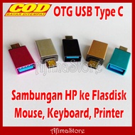 Sambungan OTG USB Type C untuk HP Tecno Spark GO 1S 30 20 10 PRO Camon 40 30 20 Pop 9 8 7 Pova 5 4 3