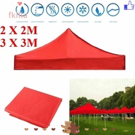FKILLA Gazebo Top Cover UV Protect Four Corner Tent Canopy Tent Roof Garden Parasol