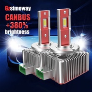 2PCS D1S Car LED Headlight D3S D4S D2S D1R D3R D8S Canbus LED Lamp 6000K White 32000LM Replace HID A
