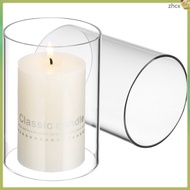 Indoor Open Small Protector Decorative Glass Shades Candle Holder Cover for Candles  zhihuicx