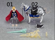 惠美玩品 Fate Grand Order Figma-568 公仔 2310 阿爾托莉雅白槍 盔甲白馬共二款