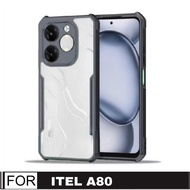 Itel A80 Case Itel A80 Softcase Transparent ArmorFusion