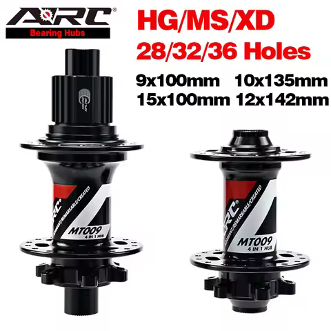 ARC MTB Hub 28H / 32H / 36H Micro Spline 12 Speed Disc Brake Bearing Hub 6 Pawls 114 Clicks HG 8 9 1
