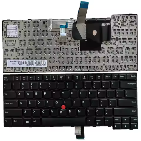 Laptop Replacement US Layout Keyboard for Lenovo Thinkpad E470 (20H1 20H2) E470c E475 (20H4)