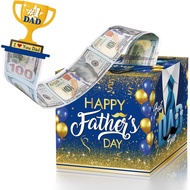 Surprise Gift Box Box Pull Out Father's Day Give Father Cash Gift with Style Card TBMV