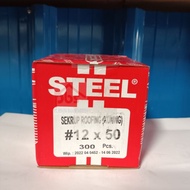 (DUS) ROOFING KUNING 5 CM / SEKRUP ROOFING 5CM / ROOFING 12X50