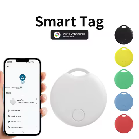 For Google Smart GPS Tracker Work With Android Google's Find Hub App Locator Keys Elderly Pet Finder