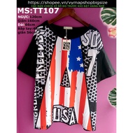 [HCM]áo cờ mỹ bigsize
