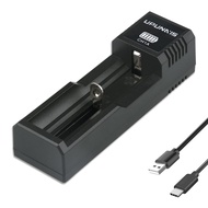 18650 Battery Charger, Suitable for li-ion Battery 18650 20700 10440 14500 18500 16340 17500 26650 B