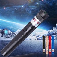 特YL-Laser 303 帶滿天星花頭紅光綠光激光手電筒 激光燈手電教鞭售樓戶外工程駕校教練指示筆 18650電池自備