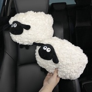Car Four Universal Headrest Neck Pillow Car Sheep Sheep Car Pillow Car Lumbar Support-Xiaowang Bouti