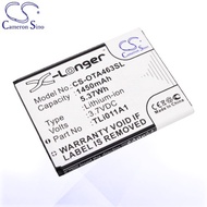 CS Battery For Alcatel TLi011A1 / Alcatel A463 / A463BG Phone Battery OTA463SL