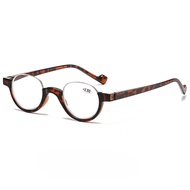 JN IMPRESSION New Style Comfortable Anti-blue Light Fashionable Round Frame HD Reading Glasses+1.0+1