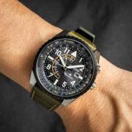 CITIZEN BJ7138-04E PROMASTER 航空系列 光動能Eco-Drive 兩地時間 GMT 手錶 not S...