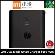 Xiaomi ZMI Dual-Mode Smart Charger + Charging / 6500 mAh / Black