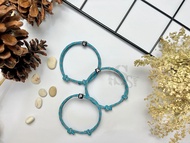 GELANG TALI PERUSIK BIRU GELANG INISIAL HURUF