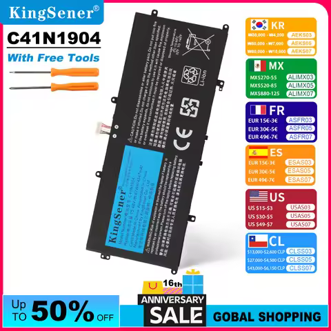 KingSener C41N1904 C41N1904-1 Laptop Battery for ASUS ZenBook 14 UX425UA UM425IA UX425EA UX425JA BX3