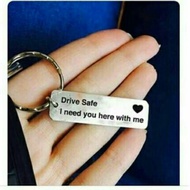 Drive safe Keychain