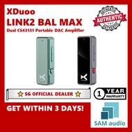 [🎶SG] XDUOO LINK2 BALANCE MAX Dual CS43131 Portable DAC Amplifier