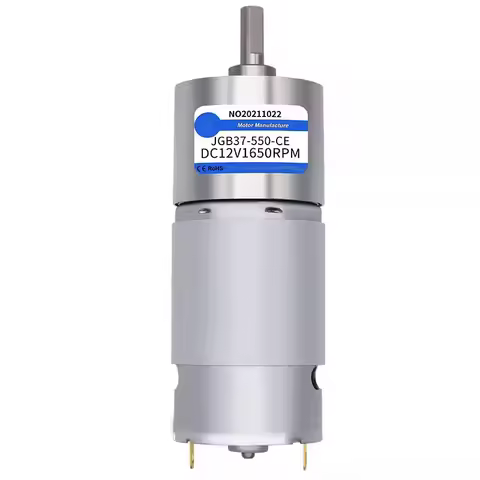 JGB37-550 High Torque All Metal Gear DC 12V Gear Motor Electric Motor With Bracket