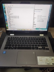 Asus TP401M VivoBook Filp 14 九成新 ( touch screen 360°旋轉屏幕 ）N5000 Cpu 8Gb Ram 256Gb SSD  i9 i7 i5 i3 g