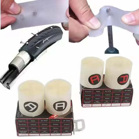 NEW 2PCS Bike puncture belt Bike tire lining inner tube protection mountain bike repair puncture tap