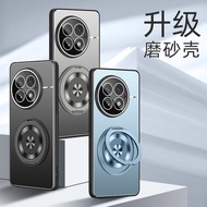 Fashion Matte Metal Case For One Plus Oneplus 13 12 13T 1+13 1+12 5G Shockproof Case Phone Stand Hol