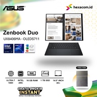 TERMURAH Laptop Asus Zenbook Duo UX8406MA Oled Touch Intel Ultra 7