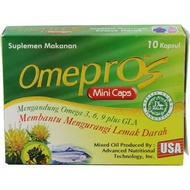 Omepros mini 10 kapsul original
