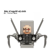 Titan Monitoring Man TV Man Toilet Man Sound Man Assembly Educational Toys for Children 8 Years Old 