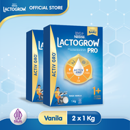 LACTOGROW PRO 1+ Vanila 1kg x2