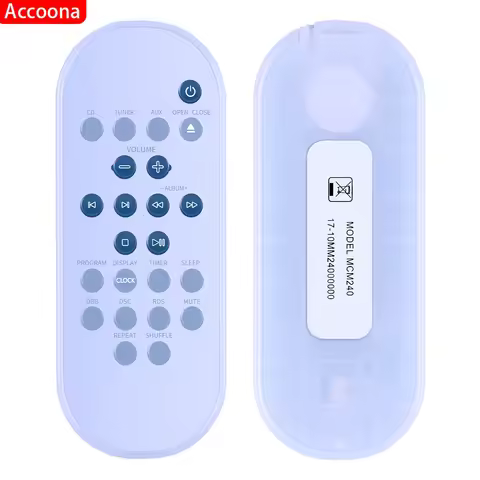 ACCOONA New Remote Control for Philips Sound Stage MCM240 MC230 MC235 MC230E Audio Receiver Sound Pl