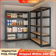 Boltless Rack Kitchen Rak Heavy Duty full metal Rack Adjustable Serbaguna Shelf Home Store Storage