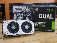 การ์ดจอ   VGA GTX 1060   OC  (3 GB ) ยี่ห้อ ASUS DUAL  เสือขาว