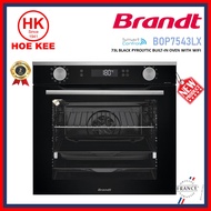 Brandt BOP7543LX Built-in pyrolytic oven with WIFI