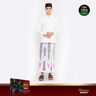ATLAS Idaman 555 Harmoni Sarong Cloth BHS MPM White Motif CHEAPEST N3A1 soft cool BEST SELLER premiu