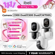 Xiaomi Smart Dual Cam CCTV C300 | C500 Indoor | CW700S Outdoor Intelligent Monitoring Precision Clar