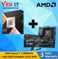 AMD Ryzen™ 7 9800X3D Desktop Processor + MOBO